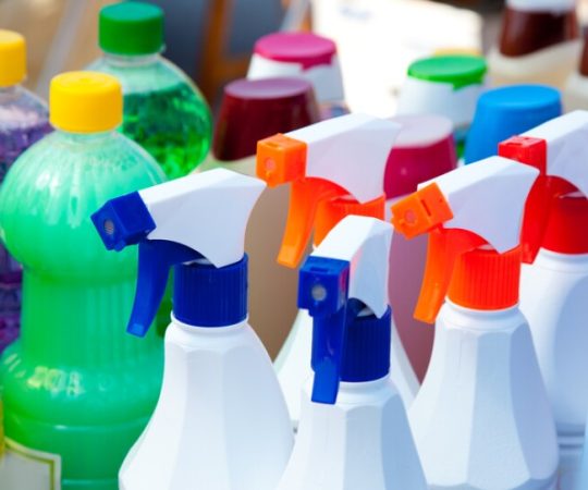 Cleaning chemicals - floor cleaners, bleach, degreasers for Zimbabwe businesses