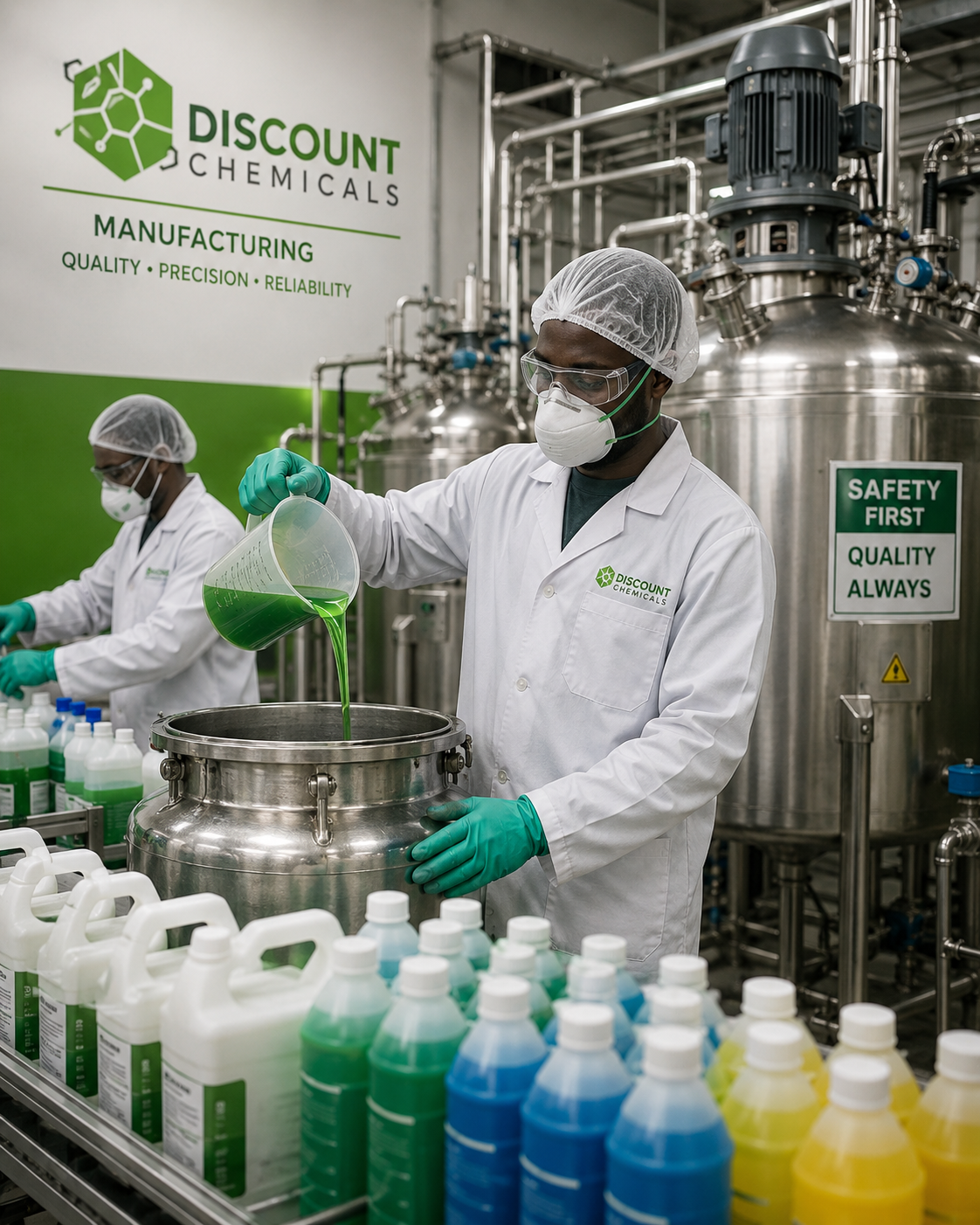 Chemical Manufacturing by Discount Chemicals Zimbabwe